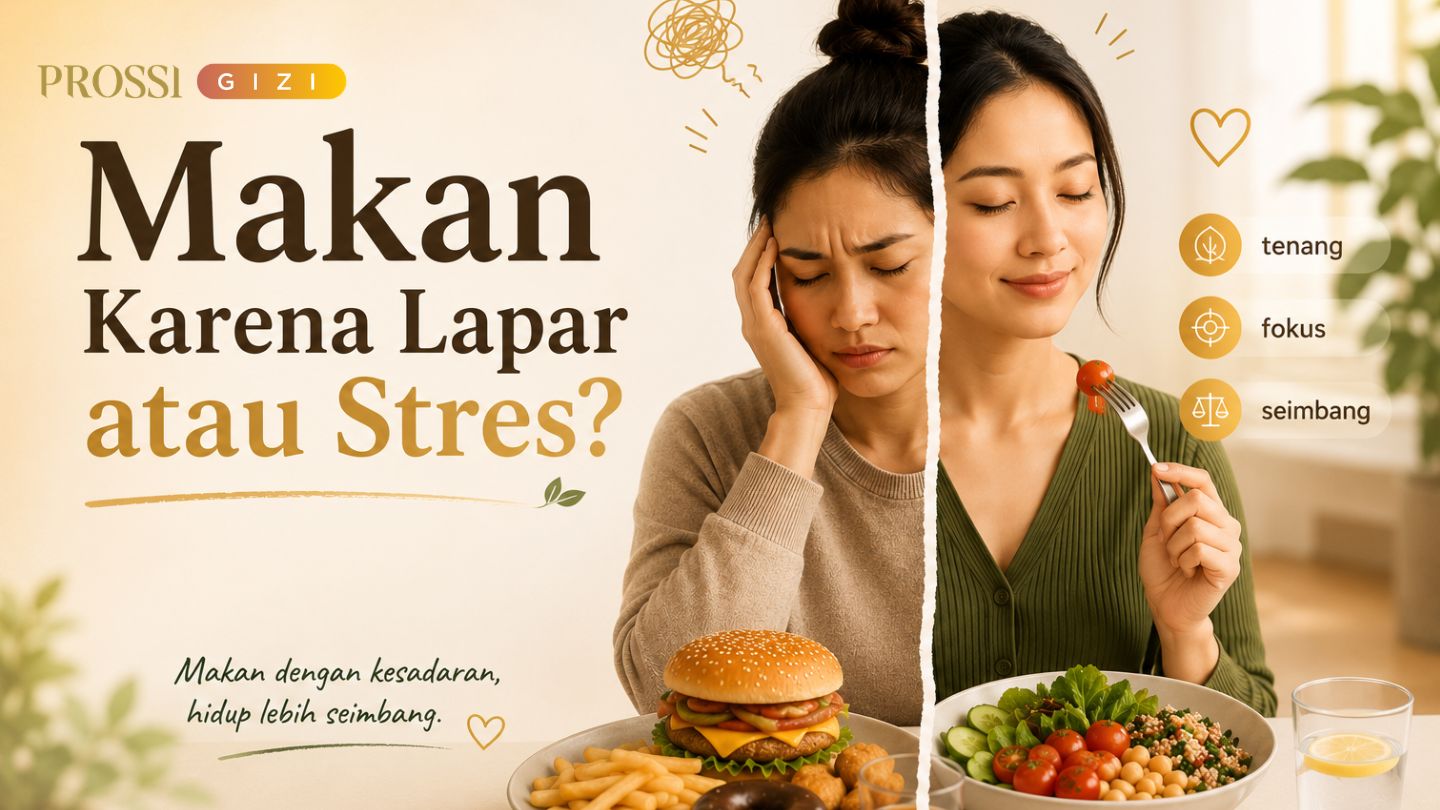 Makan Karena Lapar atau Stres? Kenali 5 Cara Mengatasi Stress Eating dengan Mindful Eating 