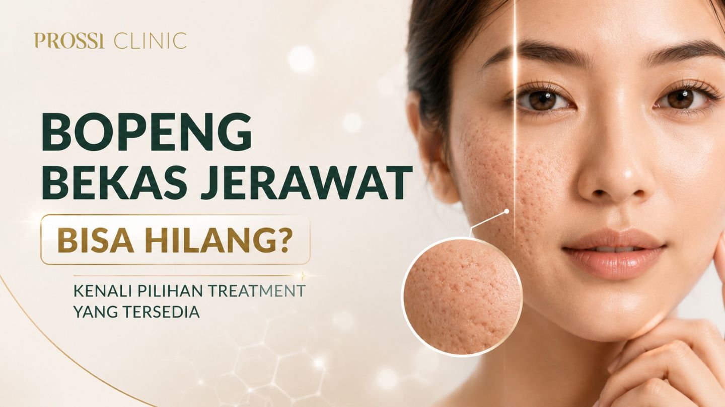 Bopeng Bekas Jerawat Bisa Hilang? Kenali Pilihan Treatment yang Tersedia