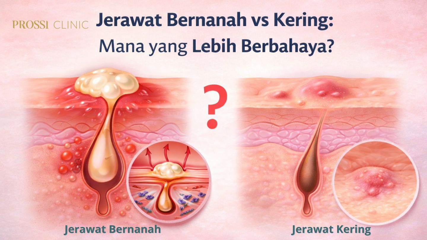 Jerawat Bernanah vs Kering: Mana yang Lebih Berbahaya?