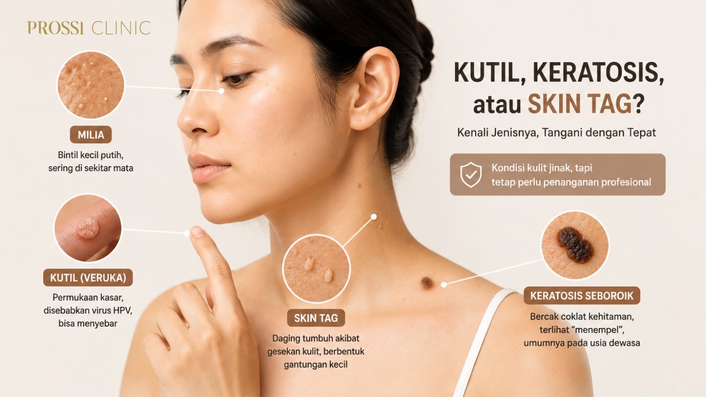 Kutil, Keratosis, atau Skin Tag? Ini Kondisi Kulit yang Bisa Diatasi dengan Electrocauter 
